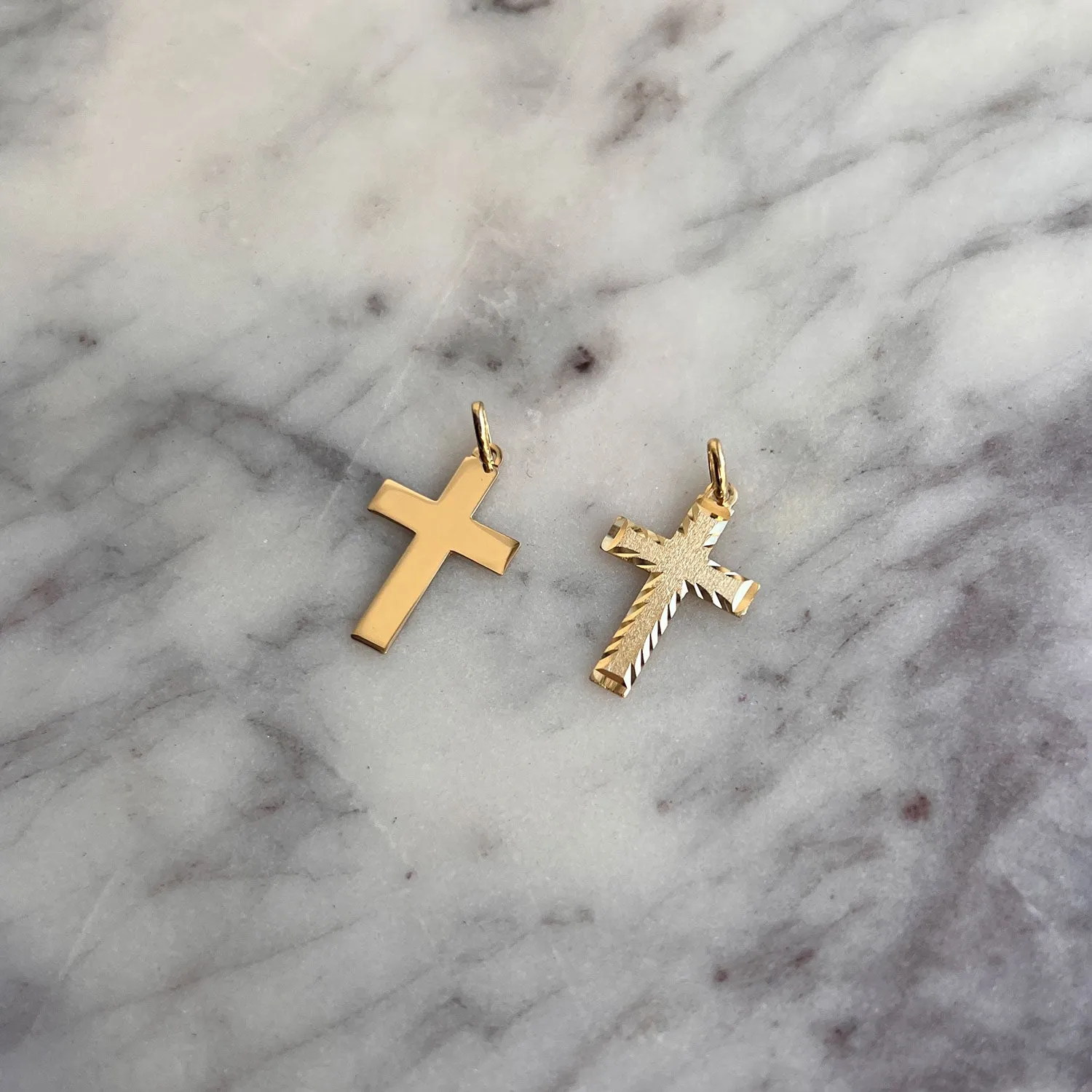 Reversible Cross Charm