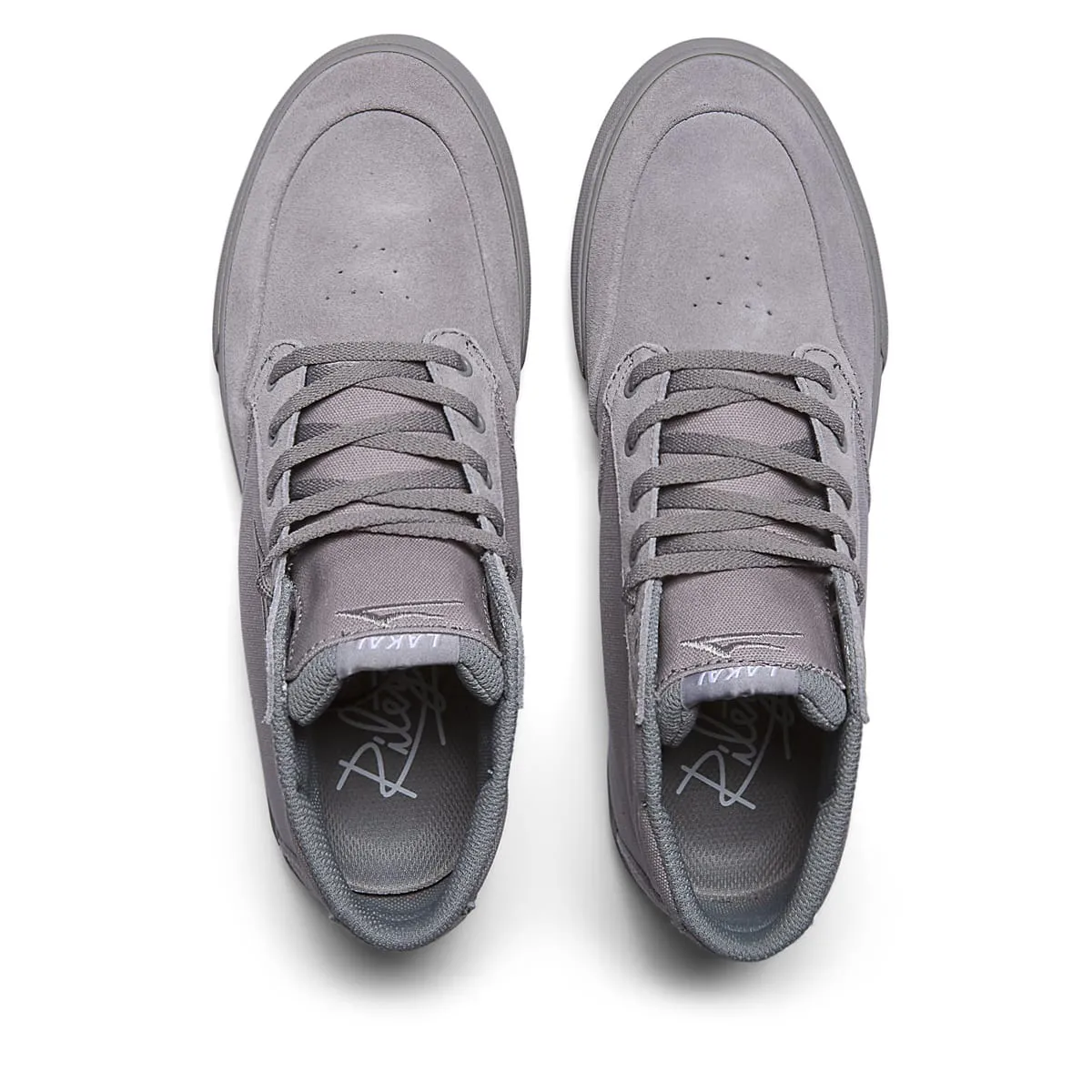 Riley 3 High - Grey Suede