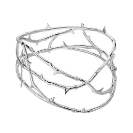 Rose Thorn Choker - Silver