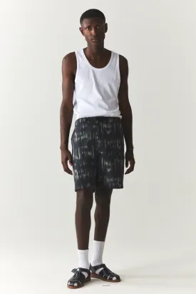 SHORTS UTILITY PRINTED SS'24 NAVY