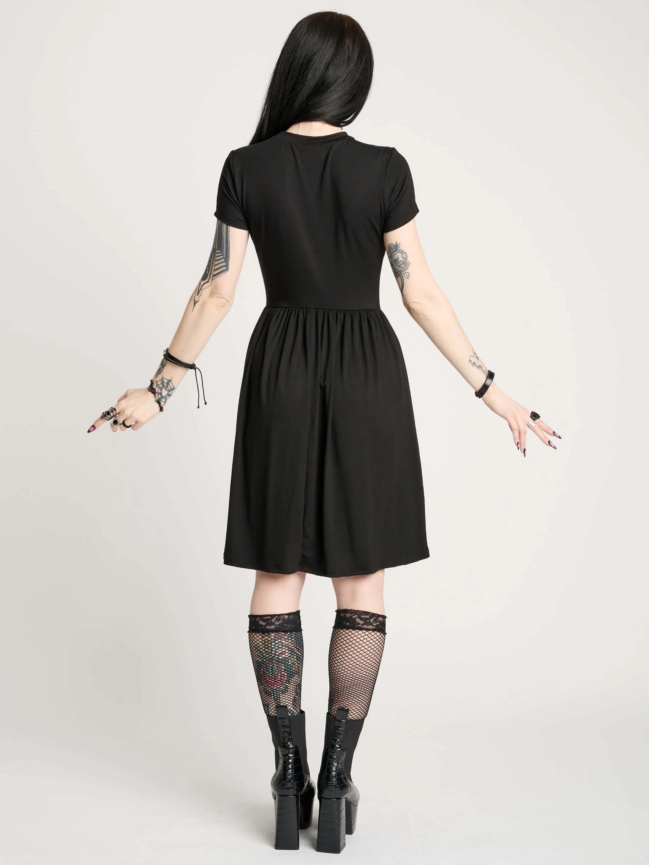 Snake Applique Dress