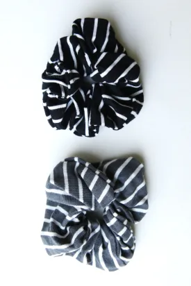 Stripe Scrunchies