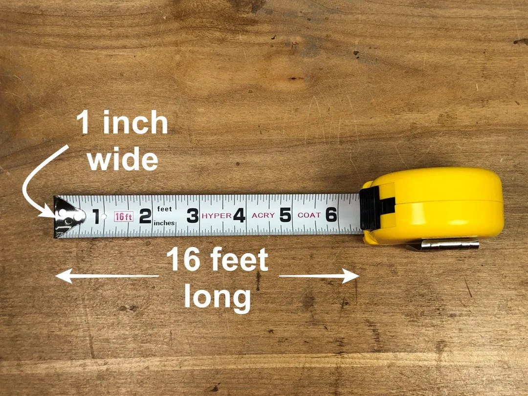 Tajima Tape Measure: Hi-Lock 16ft