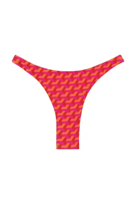 Tamarama Bottom - Fuchsia Geo