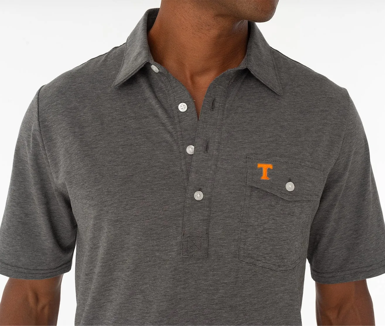 Tennessee - Coach's Performance Players Shirt - T - Heather Gray