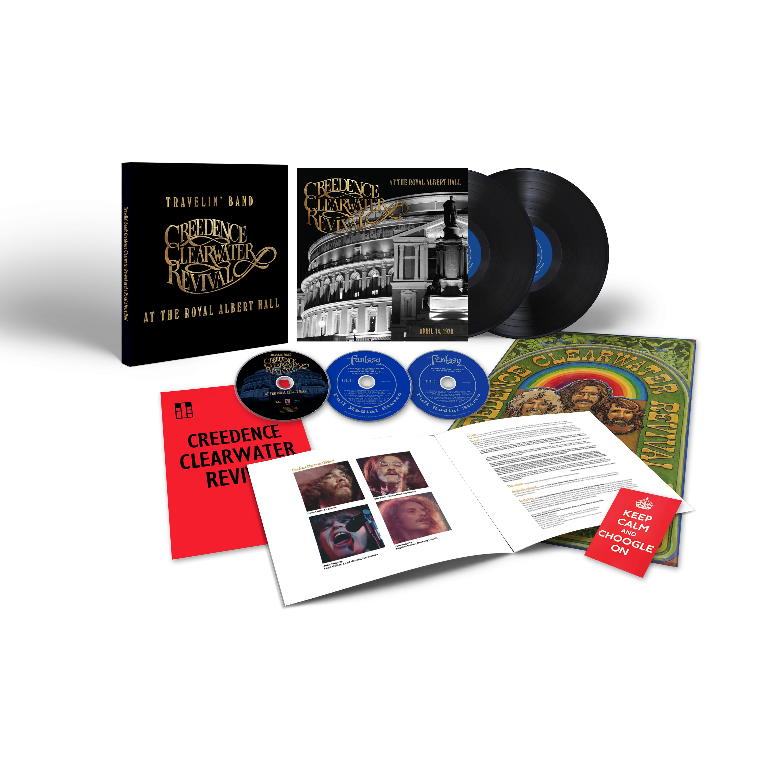 Travelin' Band: Creedence Clearwater Revival At The Royal Albert Hall (Super Deluxe Edition Box Set, including Film)