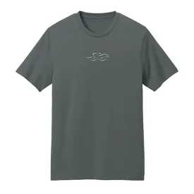 Unisex Classic Cotton Short Sleeve Tee- Metal Gray