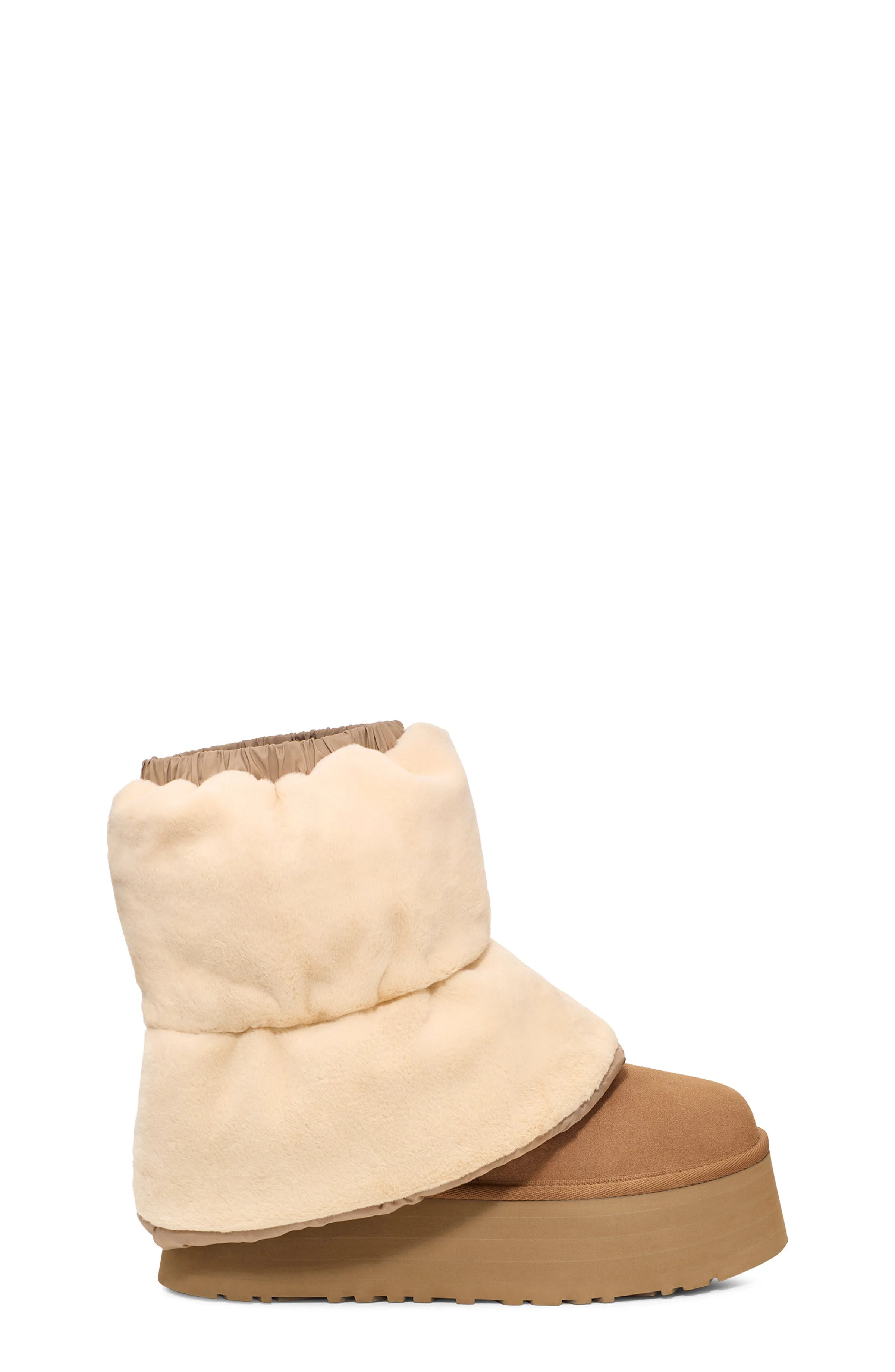 W Classic Mini Dipper Puffer Amphora/Chestnut Suede