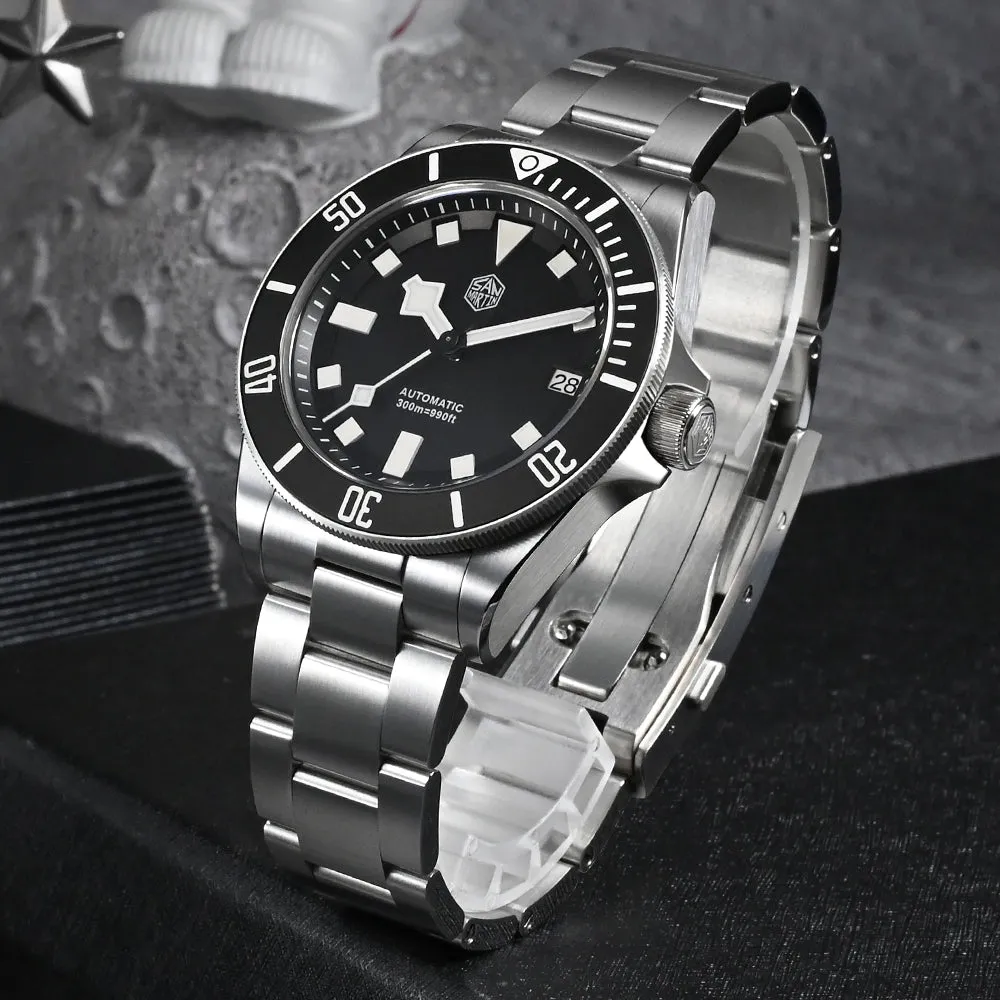 Watchdives x San Martin Classic 39mm Automatic Dive Watch SN0121GA