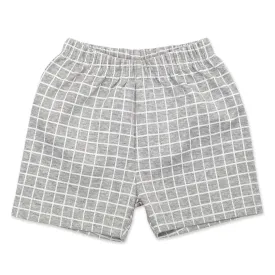 Windowpane Organic Cotton Short