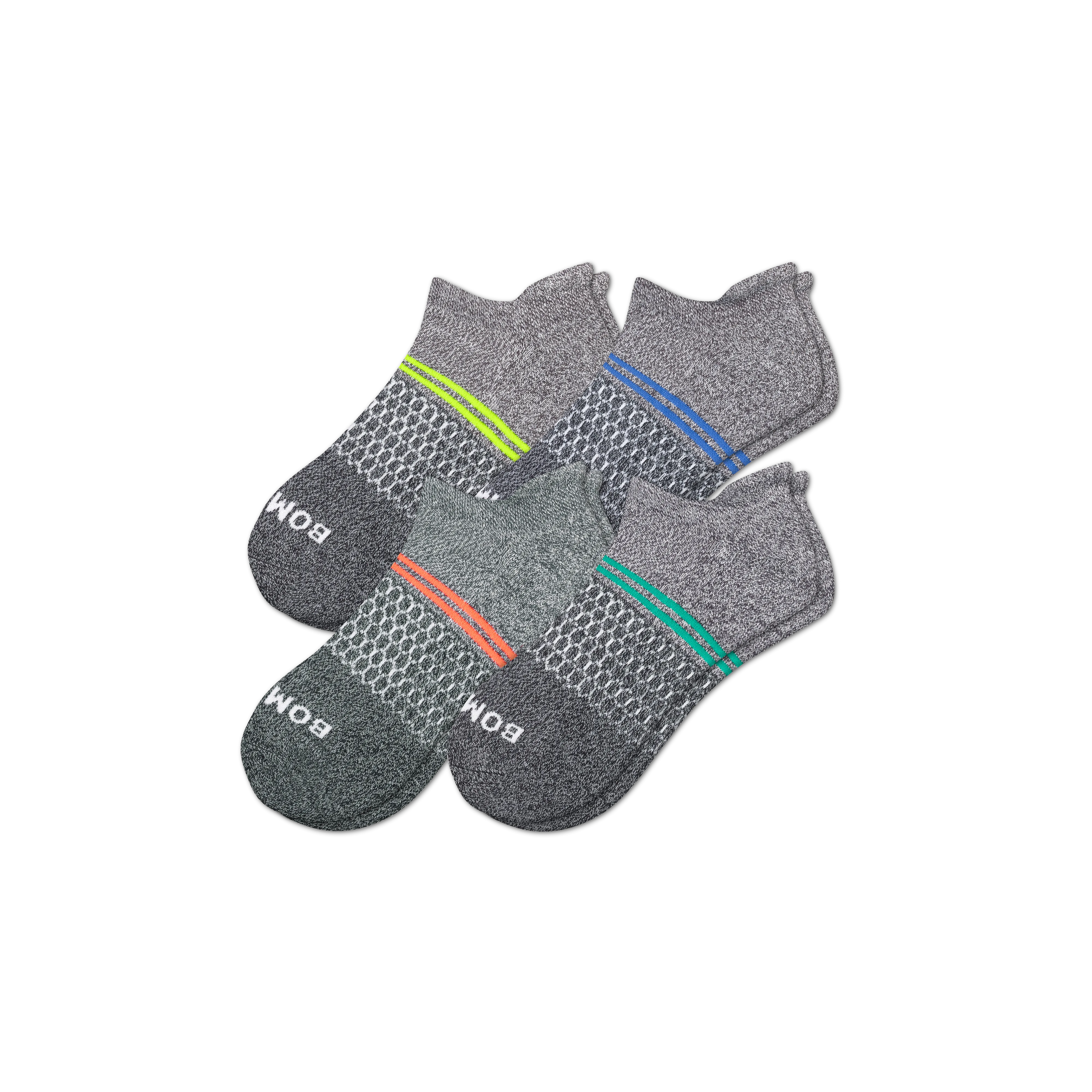 Women's Double Stripe Ankle Sock 4-Pack